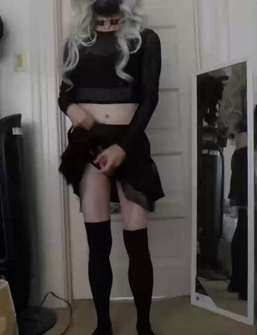 crossdressing nsfw sissy gif