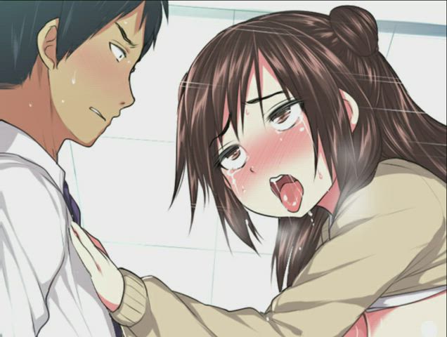 animation anime cheating creampie forced hentai public schoolgirl sex student gif