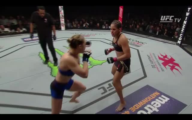 Nunes |Rousey| KO Slo-mo