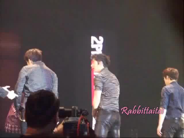 [Fancam] Junsu,Chansung,Junho 2PM Hands Up Asia Tour in Bangkok 2012