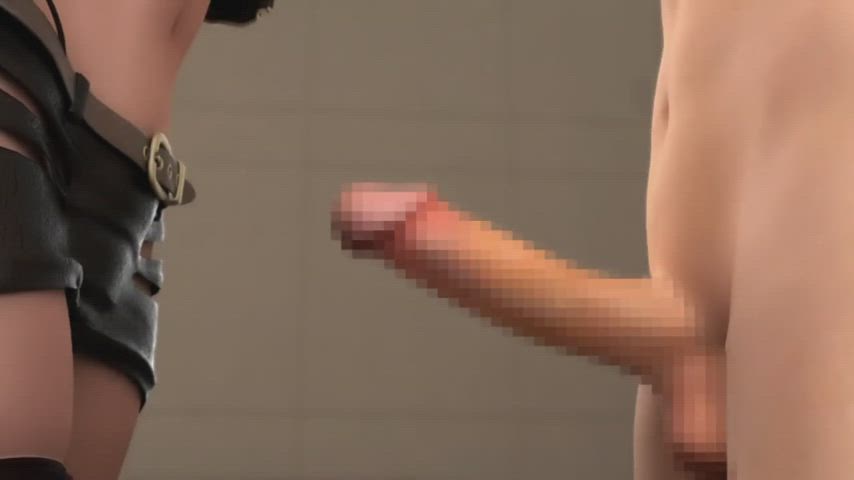 3d animation handjob hentai teasing gif