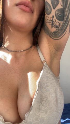 armpit armpits big tits gif