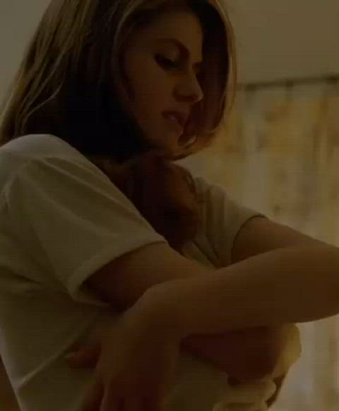 alexandra daddario big tits celebrity huge tits natural tits tits gif