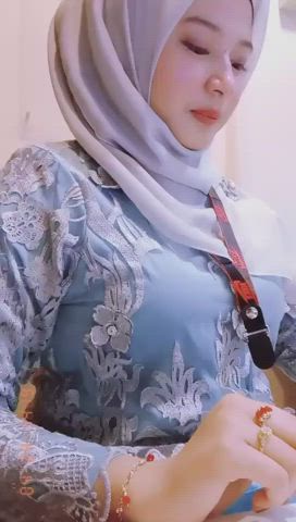 Cute Hijab Malaysian gif