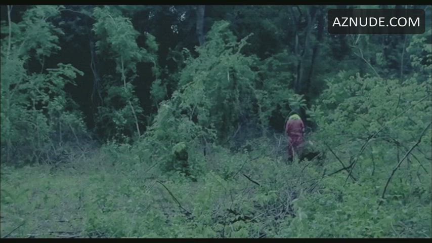 brunette cinema topless gif