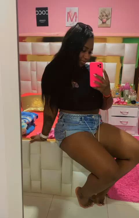 amateur bbw babe chaturbate ebony latina non-nude solo stripchat tease gif