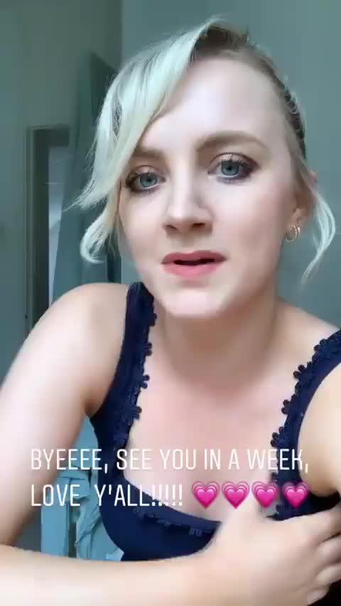 Celebrity Evanna Lynch gif