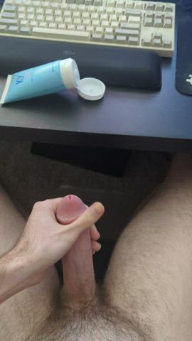bwc big dick masturbating gif