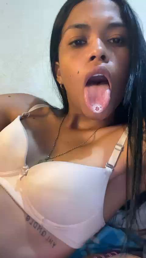 Imagine an 18yo Latina's hot tongue playing with your hard cock