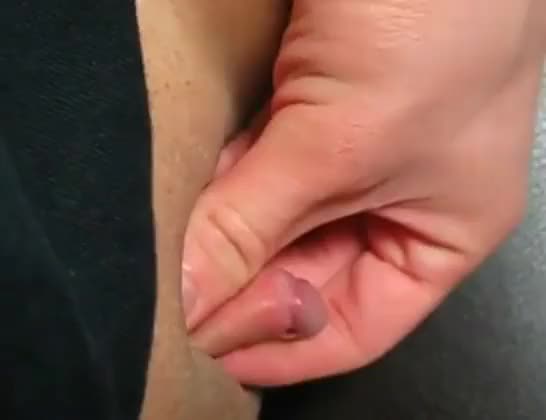 Big clit jerk