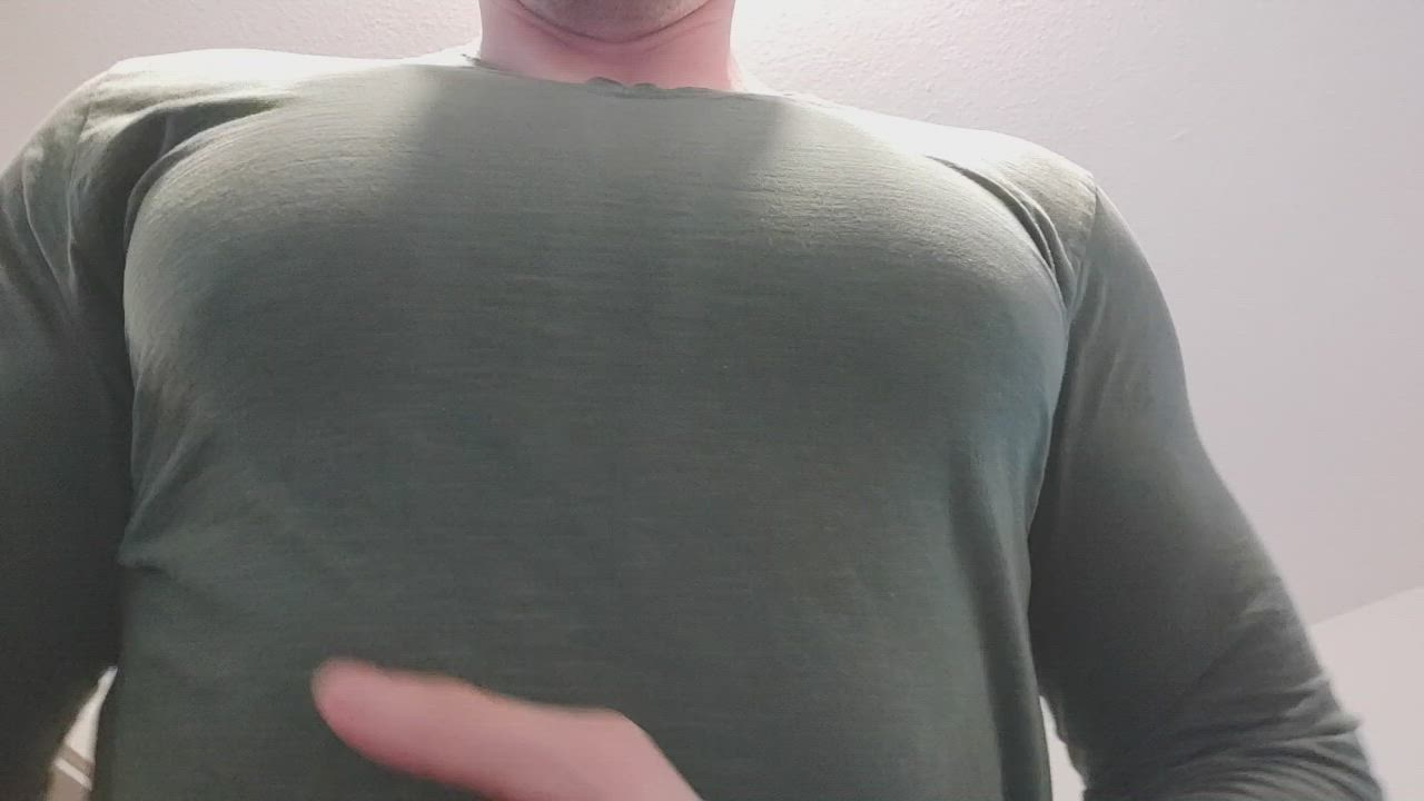 Some Bouncing Thru My Shirt