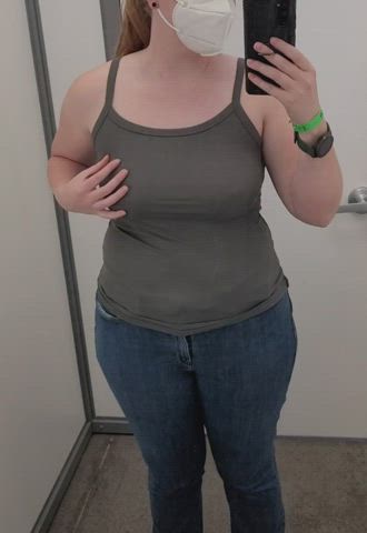 Fitting tank tops always make my tits pop