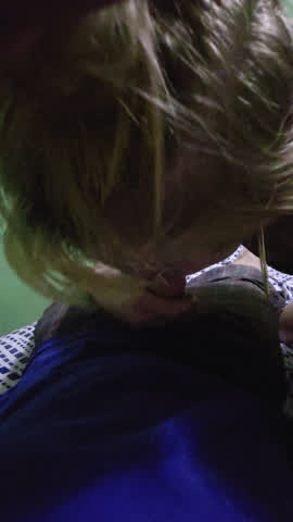 amateur blonde blowjob gif