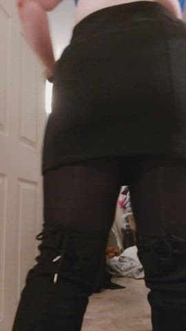 A little skirt, a lot of ass