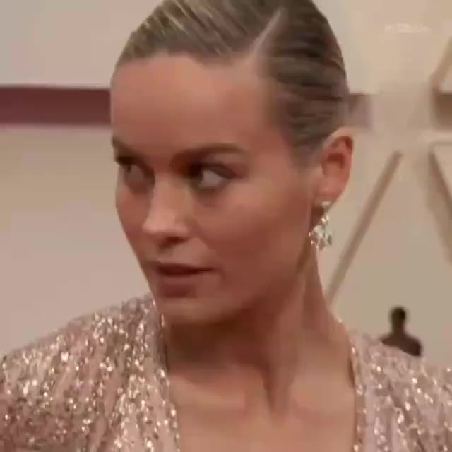 Así llegaba la diosa Brie Larson a los