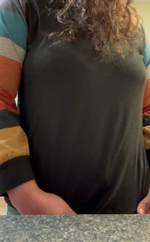 You walk into the break room and catch me, what do you say?