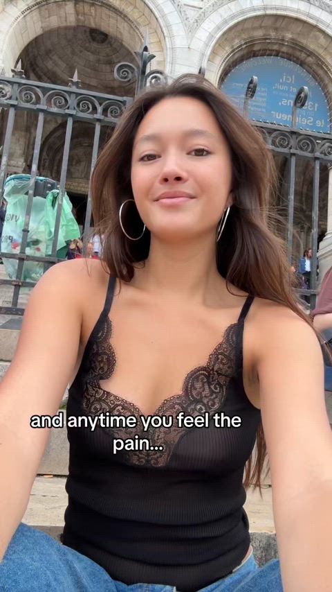 asian braless brunette see through clothing sister tiktok real-girls-on-tiktok gif