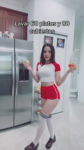 latina petite tiktok gif