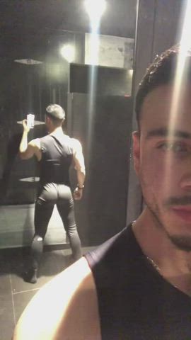 Big Ass Bubble Butt Clothed Gay Hispanic Shaking TikTok Twerking gif