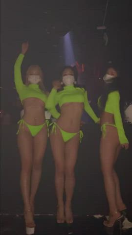 asian chinese cute dancing korean party gif