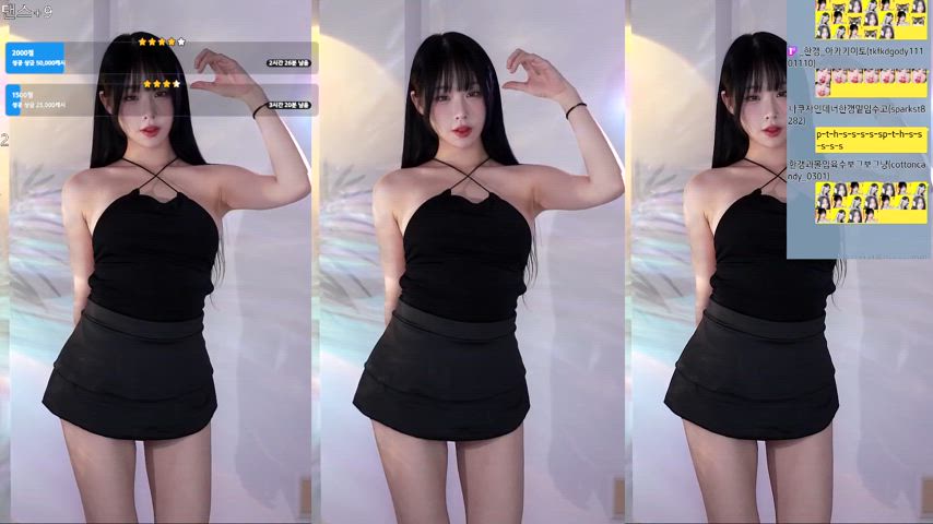 asian big tits dancing korean gif