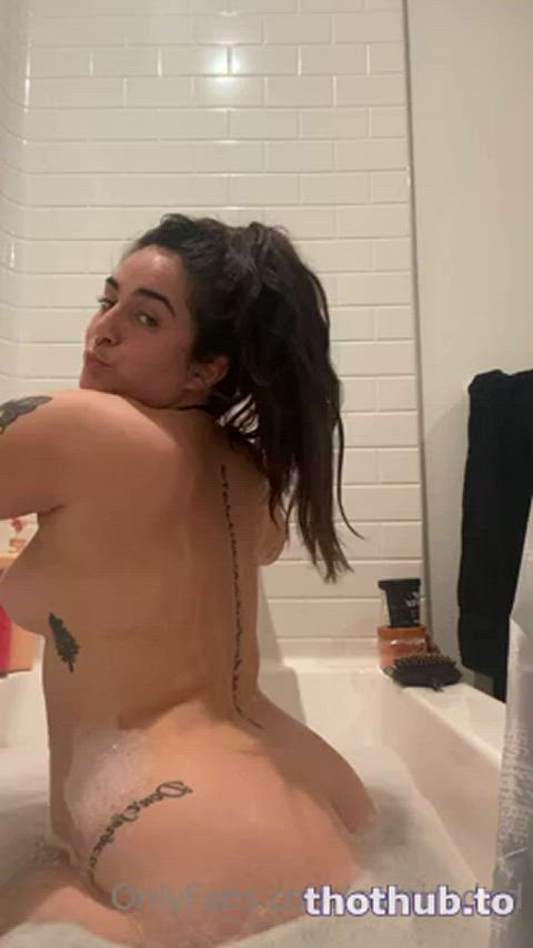 big ass soapy tattoo gif
