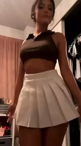 ass skirt tiktok gif