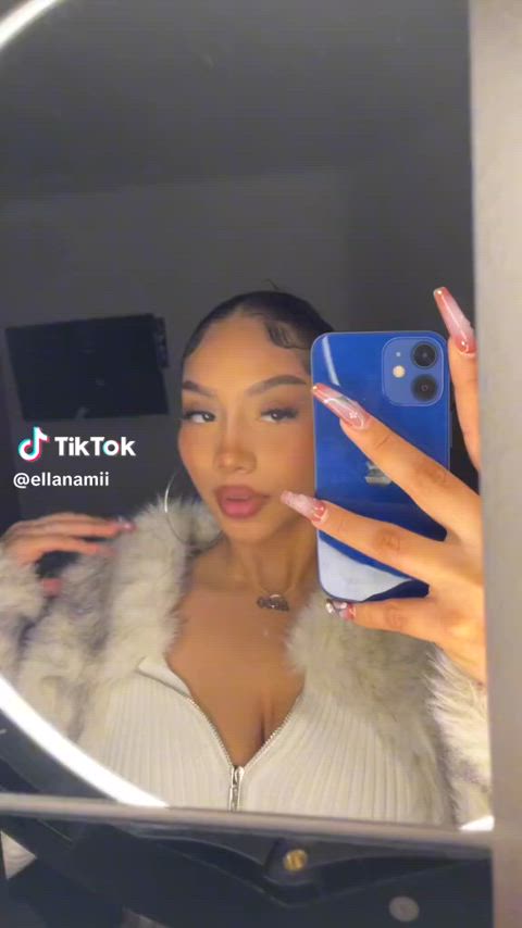 big tits latin latina tiktok gif