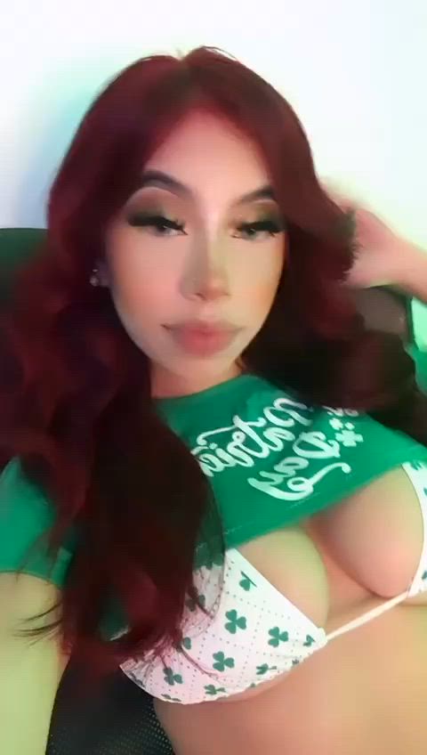 amateur big ass big tits boobs homemade latina pornstar red hair teen gif