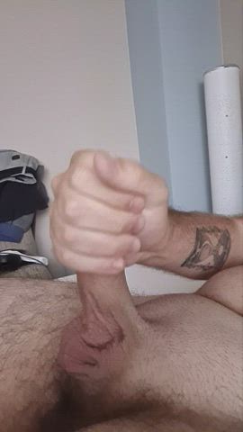 Balls Big Dick Cum Slow gif