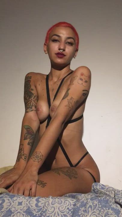 Hairy Armpits Latina Tattoo gif