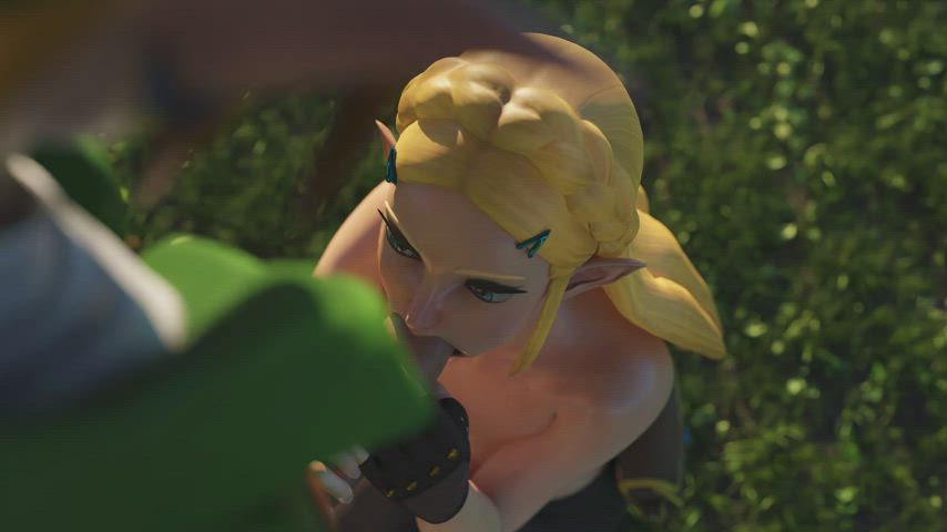 animation blowjob princess zelda gif