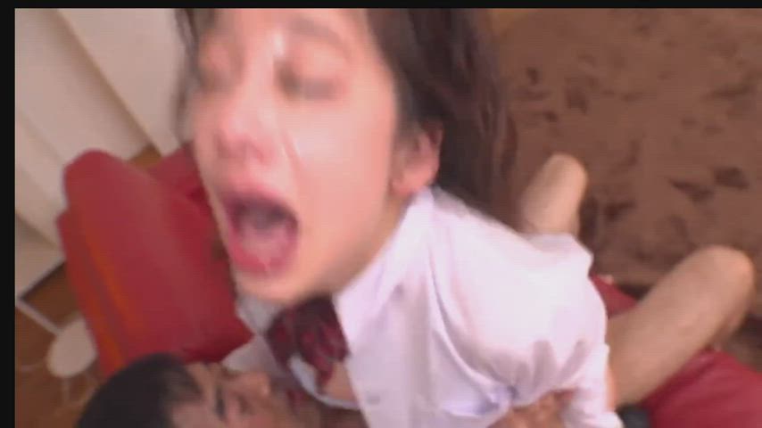 Asian JAV Japanese Jav Model Missionary Riding Rough Sex gif