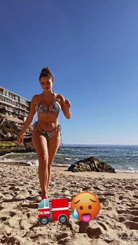 Beach Bikini Model gif