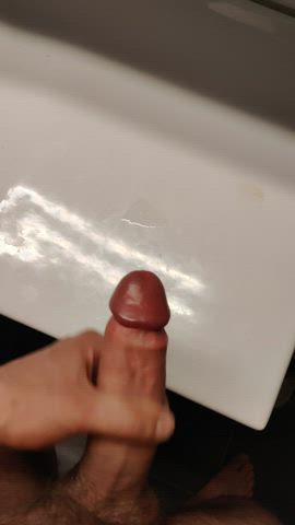 big dick cock cum cumshot masturbating gif