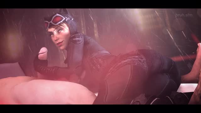 Catwoman Handjob (Sideways)