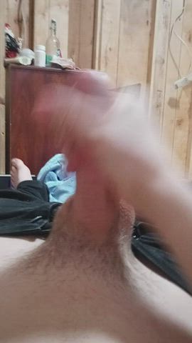 cock cum cumshot homemade jerk off masturbating nsfw solo gif