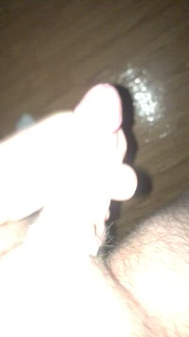 Thick load from my thick cock