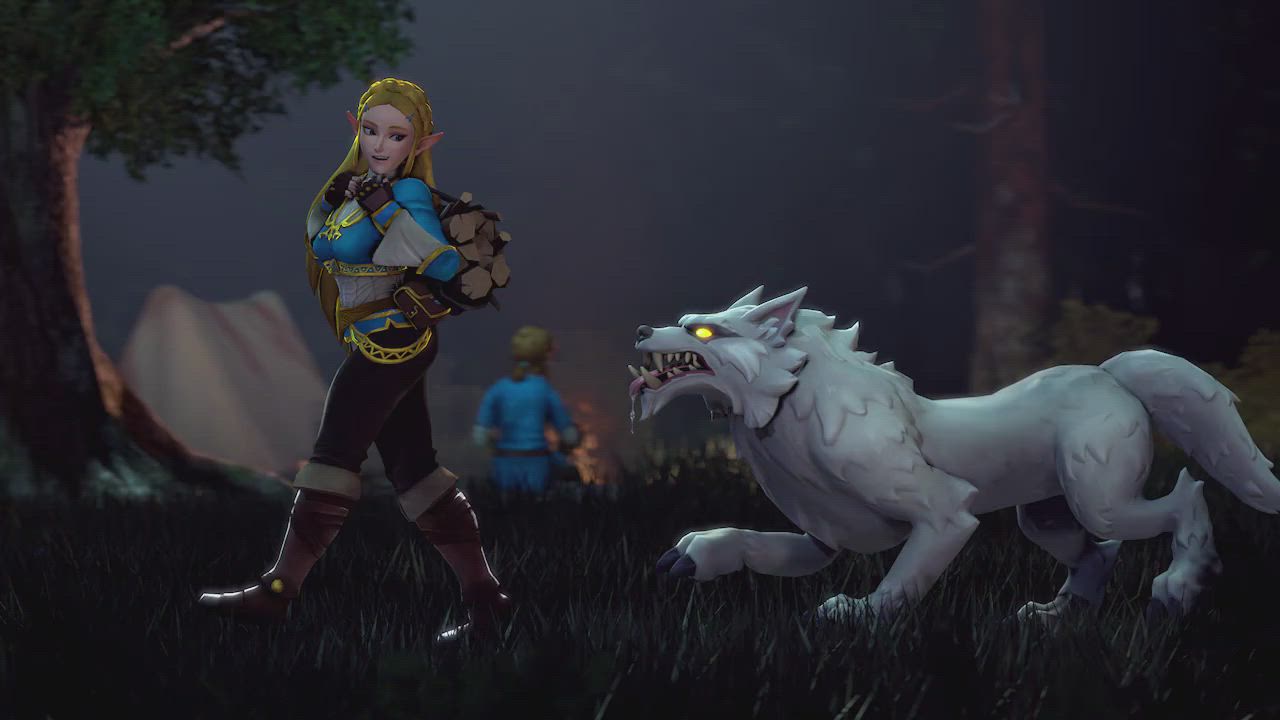 Zelda gets doggied (Woozysfm)