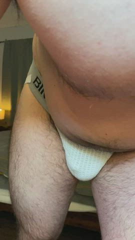 Who likes a little jock reveal?