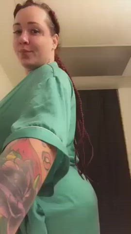 big ass big tits tattoo gif