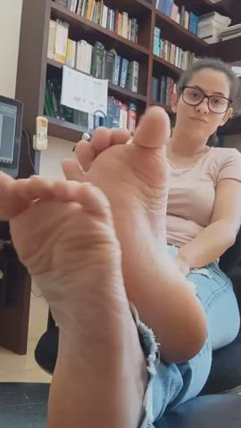 Feet Foot Fetish Soles Tease gif