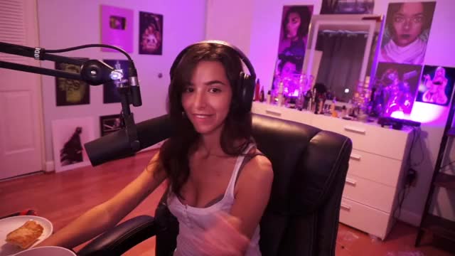 ASMR Glow Stream Aug28.20 Cleavage