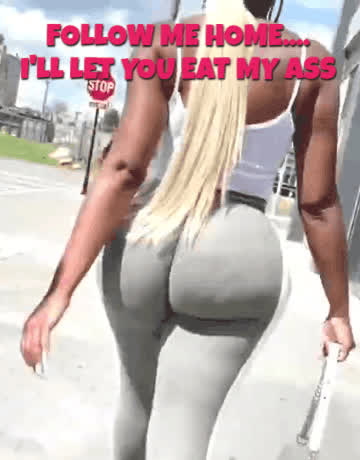 Ass Eating Babe Big Ass Caption Thick gif