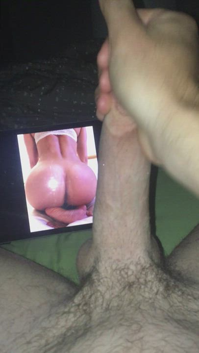 Jerk Off Precum Tribute gif