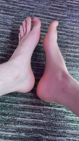 My feet are ready. What do you wish to do with them now?😈