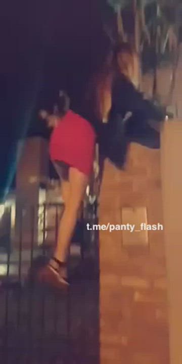 Panties Skirt Upskirt gif