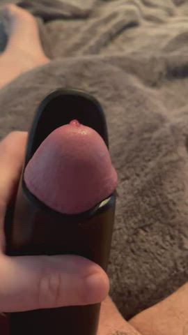 bwc cumshot daddy solo toy gif