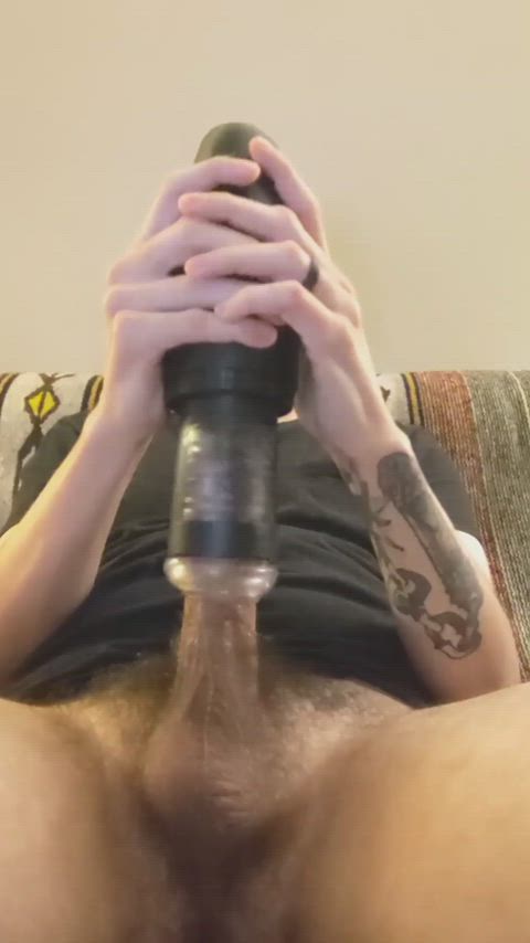 Cumming deep inside my toy 😊