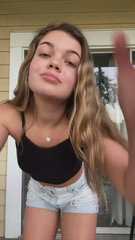 Ass Cute Teen TikTok gif